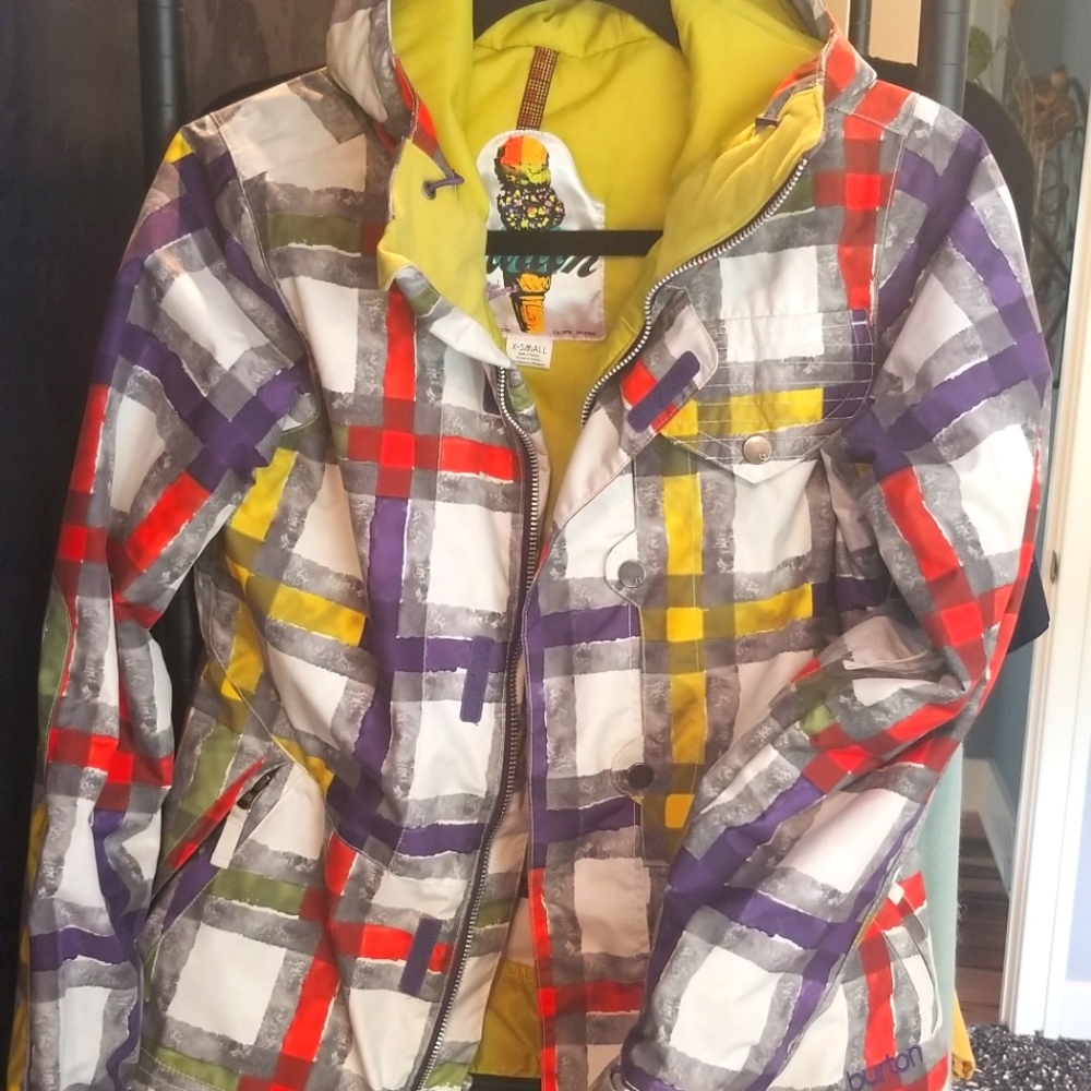 Burton Womens coat, xs, multi-color